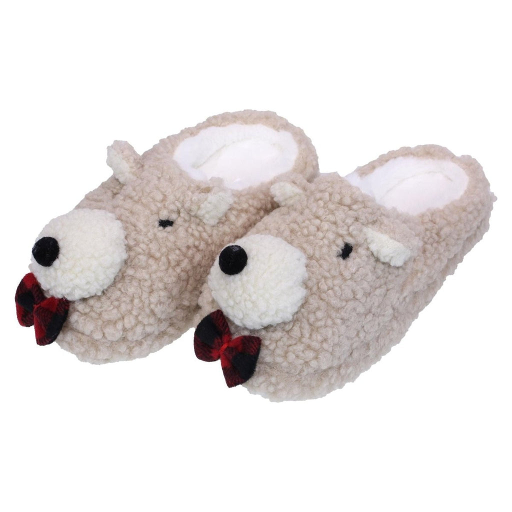 Something Special Gifts Kids Novelty Slippers - Bear - Beales department store