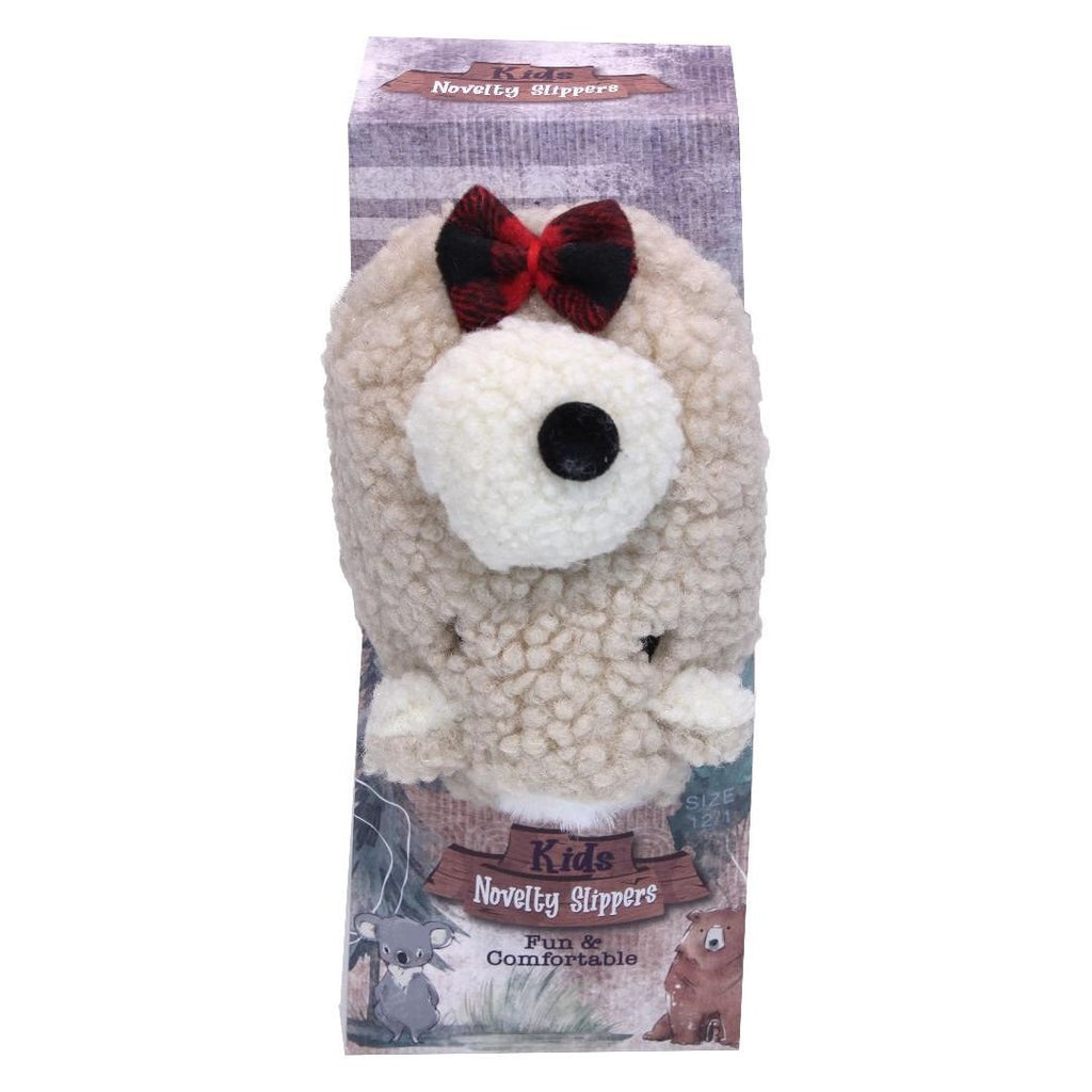 Something Special Gifts Kids Novelty Slippers - Bear - Beales department store