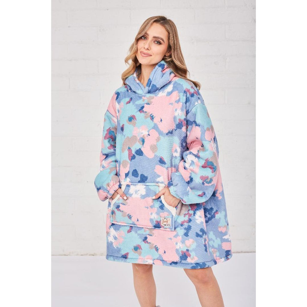 Something Special Gifts Ladies Joey Oversize Hoodie - Abstract - Beales department store