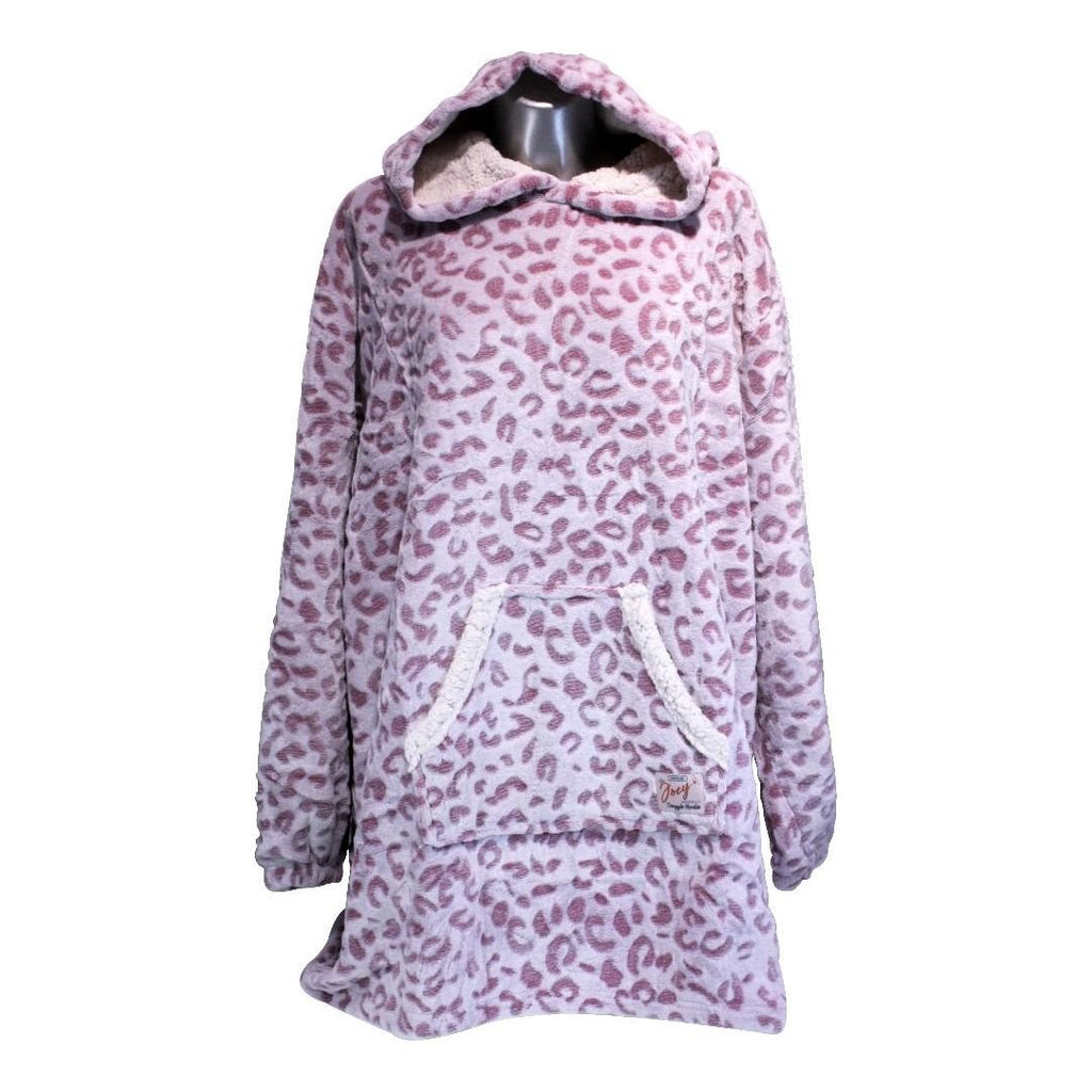 Something Special Gifts Ladies Joey Oversize Hoodie - Dusty Pink - Beales department store