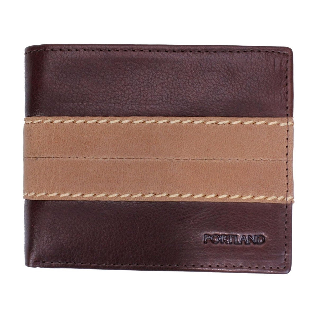 Something Special Gifts Leather Billfold Wallet - Brown - Beales department store