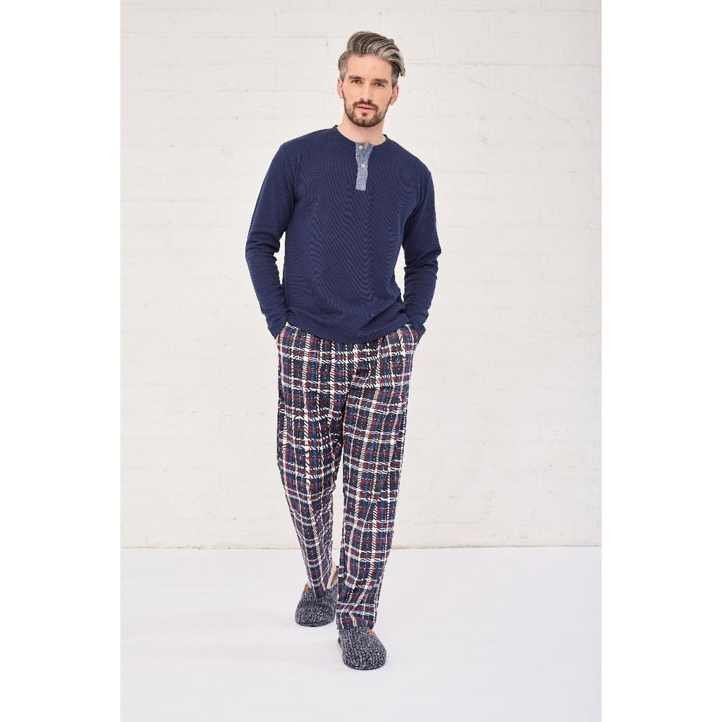 Something Special Gifts Mens Luxury Longewear Set - Navy - Beales department store