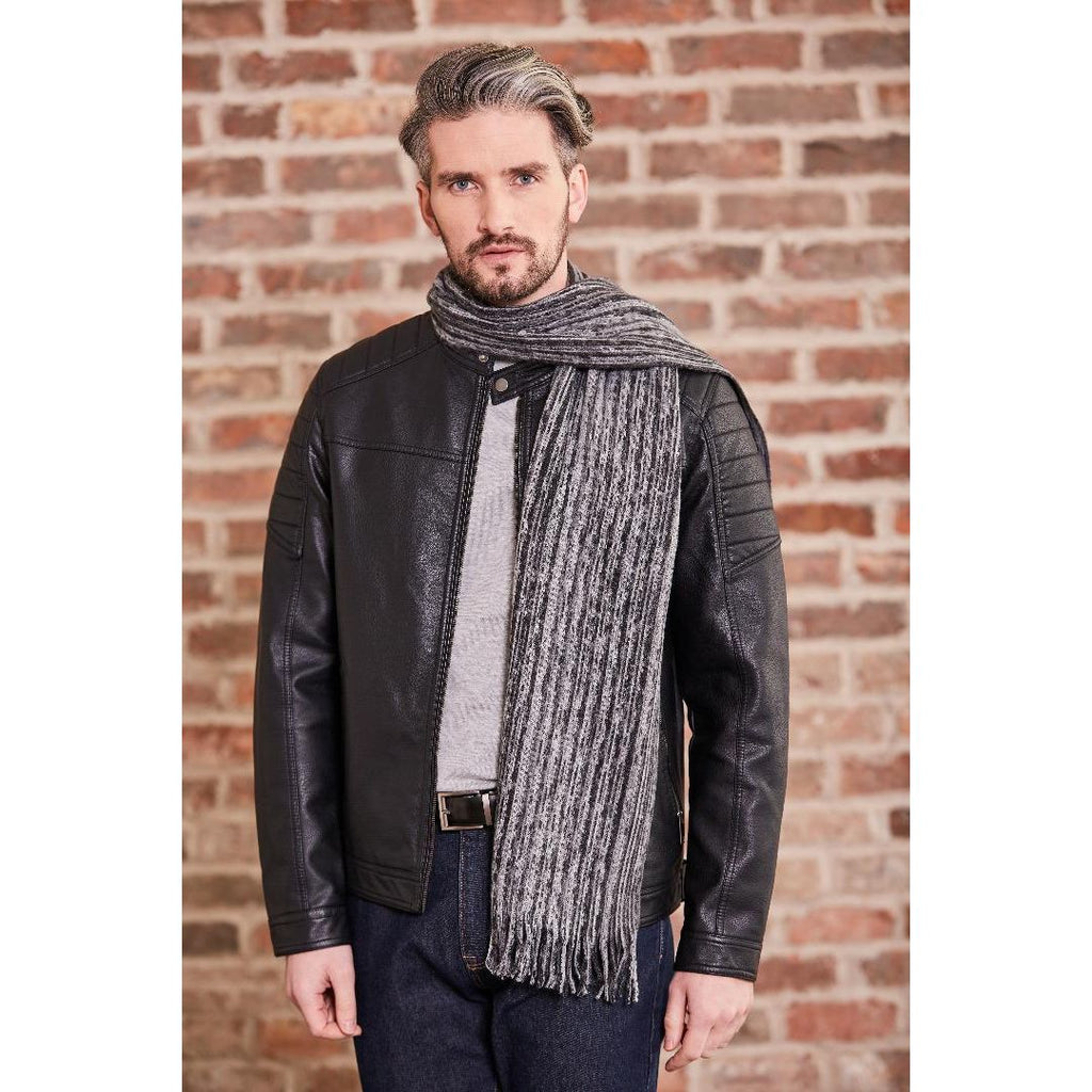 Something Special Gifts Mens Luxury Scarf - Grey - Beales department store