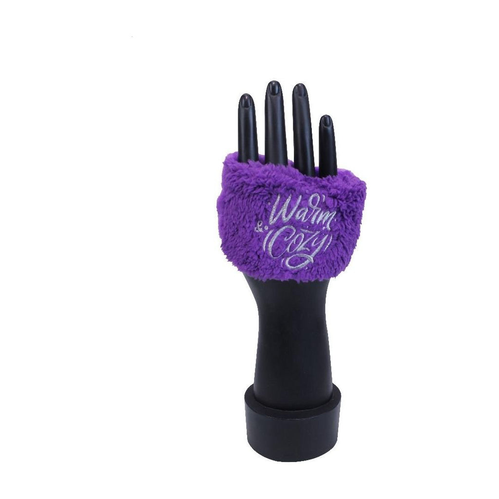 Something Special Gifts Slip On Gel Handwarmers - Aubergine - Beales department store