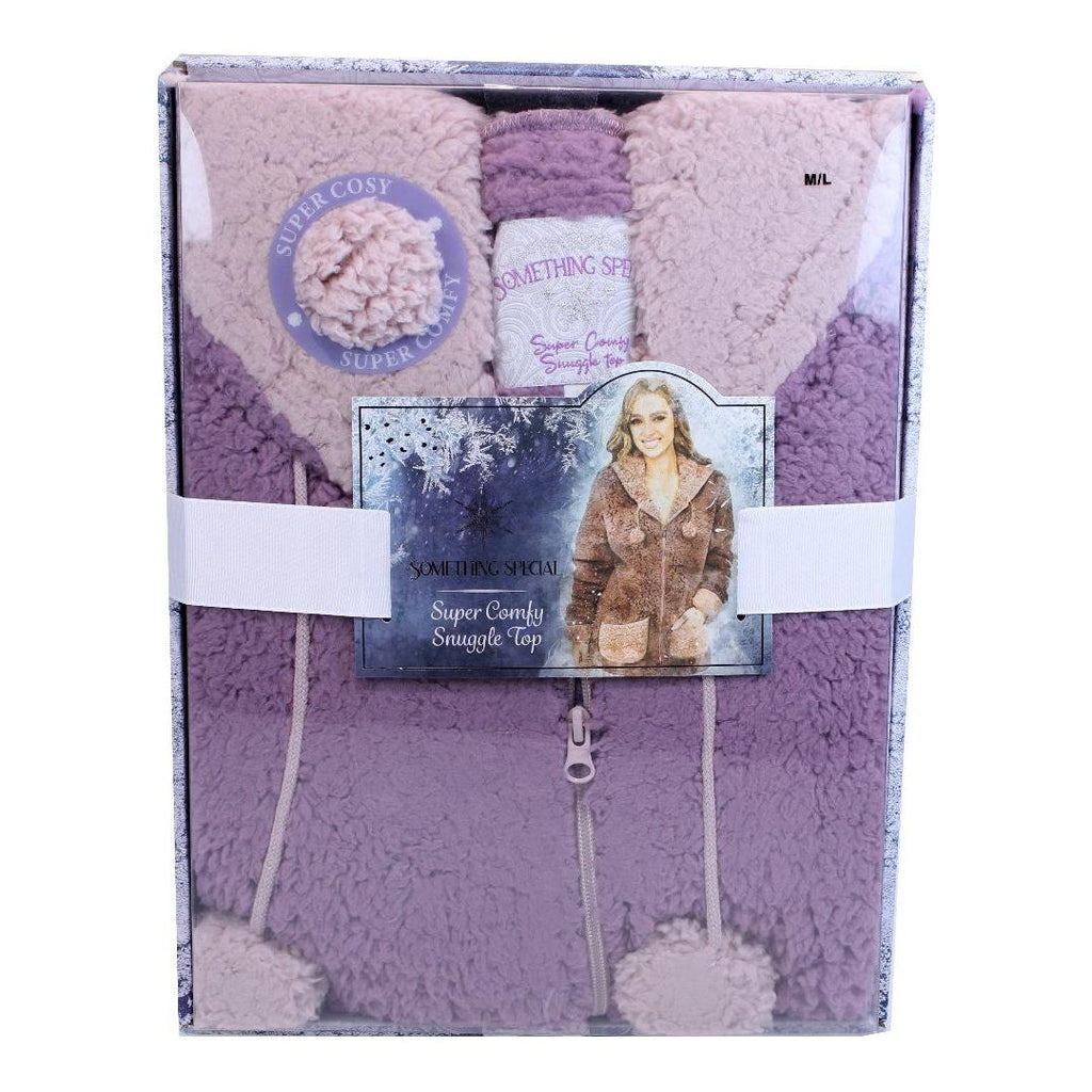 Something Special Gifts Super Comfy Snuggle Top - Mauve - Beales department store