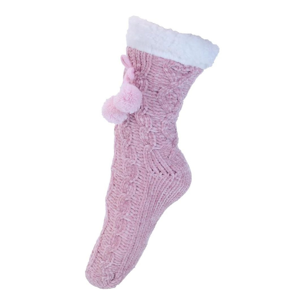 Something Special Gifts Super Cosy Slouchy Socks - Dusty Pink - Beales department store