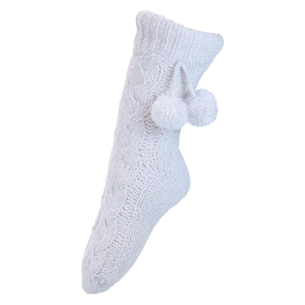 Something Special Gifts Super Cosy Slouchy Socks - Off White - Beales department store