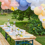 Flower Edge Floral Napkins