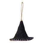 Felt Witches Hat Halloween Tree Decoration- 5 Inner Pack