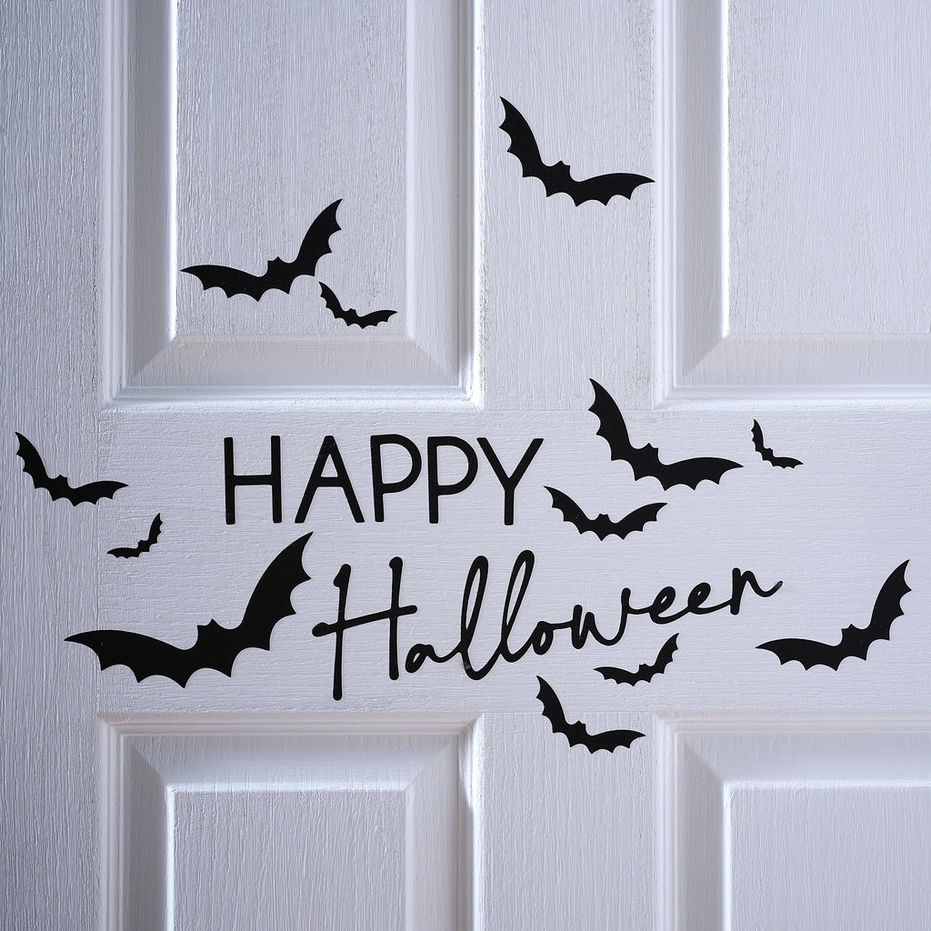 Happy Halloween Door Sticker Decoration