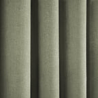 Strata Green Dim Out Eyelet Curtains