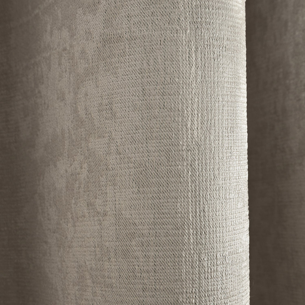 Strata Natural Dim Out Eyelet Curtains