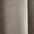 Strata Natural Dim Out Eyelet Curtains