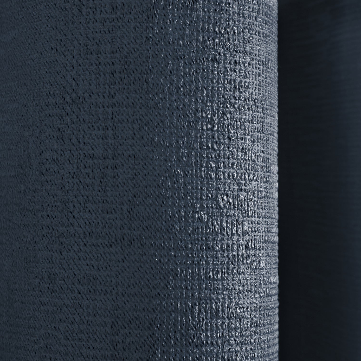 Strata Navy Dim Out Eyelet Curtains