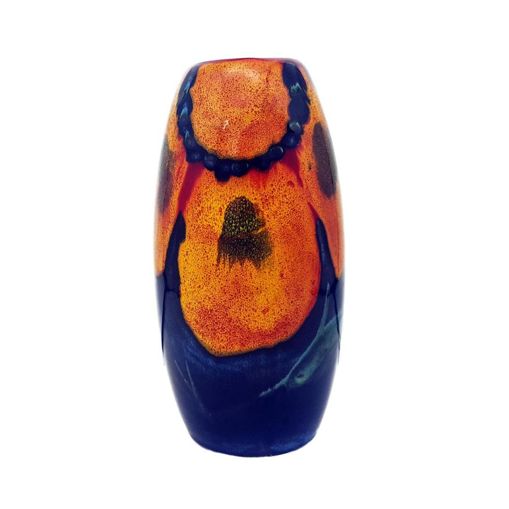 Studio Poole Torpedo Vase - Wild Poppy - Beales department store