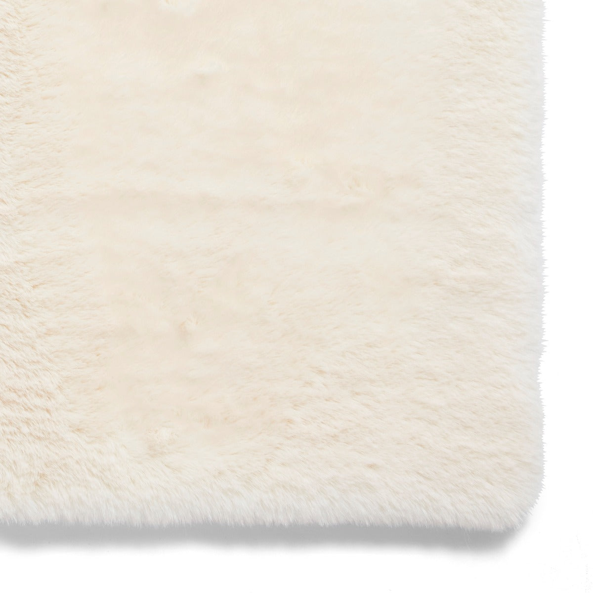 Super Teddy Ivory Shaggy Rug