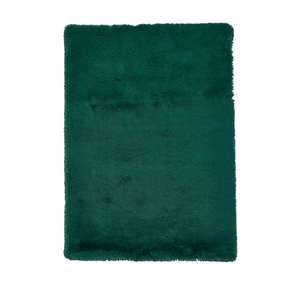 Super Teddy Emerald Green Shaggy Rug