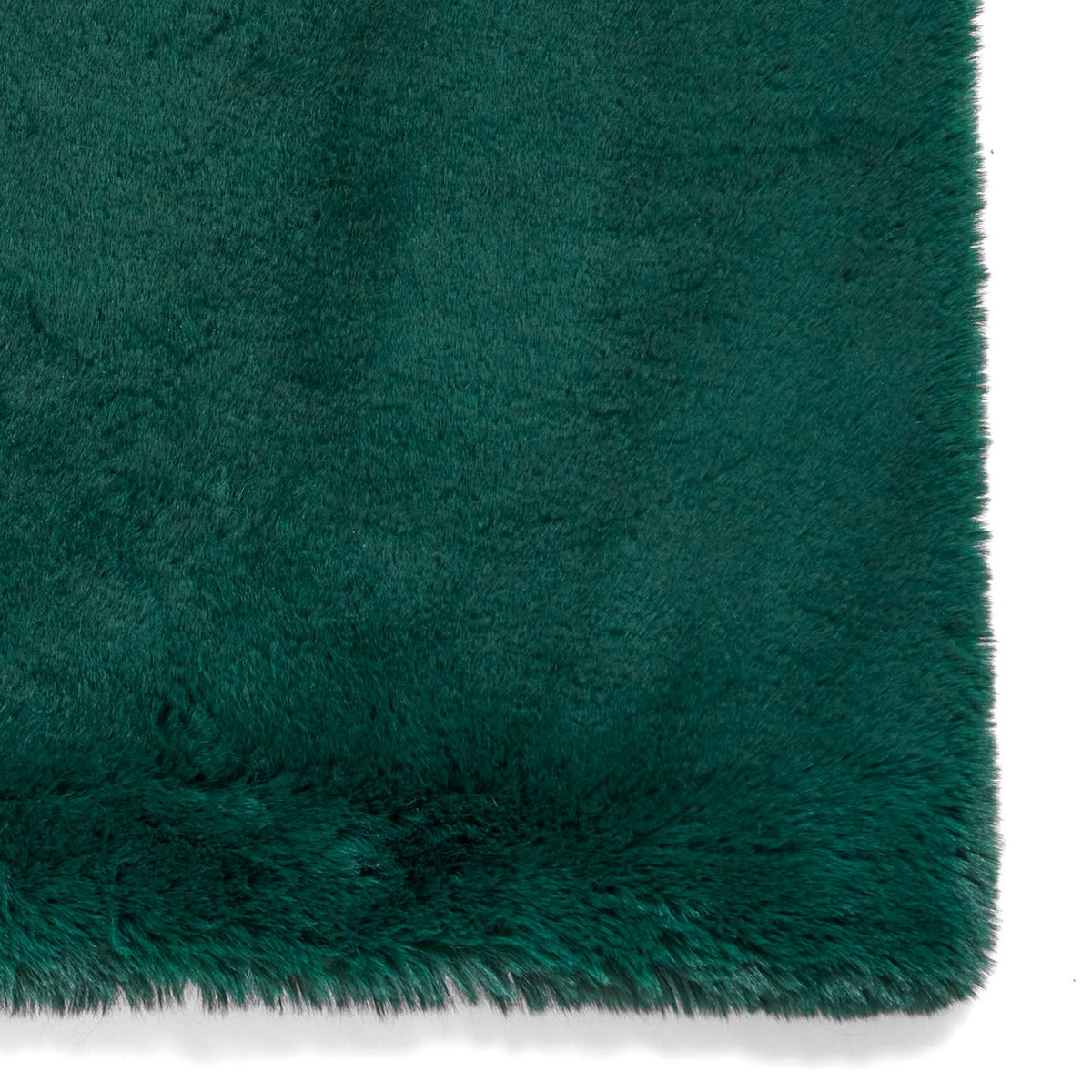 Super Teddy Emerald Green Shaggy Rug