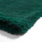 Super Teddy Emerald Green Shaggy Rug