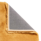 Super Teddy Mustard Yellow Shaggy Rug
