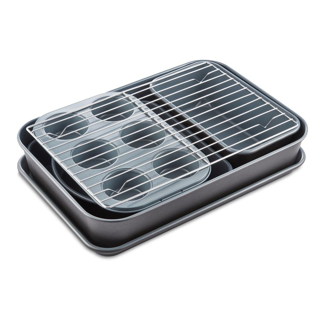 T843060 Tower Freedom 7 Piece Stacking Bakeware Set - Beales department store