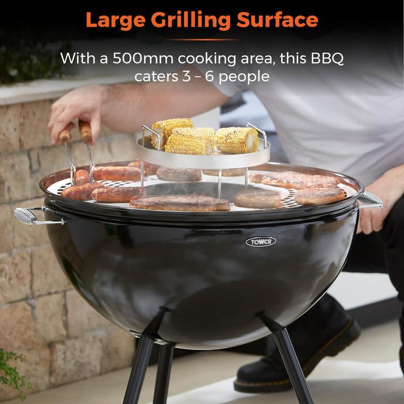 T978512 Tower Sphere Pit n Grill - Beales department store