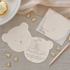 Teddy Bear Baby Shower Prediction Game Cards- 10 Inner Pack