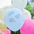 Palm Leaf Hawaiian Balloon Bundle Party Decorations- 5 Inner Pack