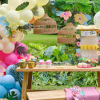Palm Leaf Hawaiian Balloon Bundle Party Decorations