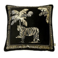 Laurence Llewelyn-Bowen Tiger Tiger Black Cushion (43cm x 43cm)