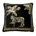 Laurence Llewelyn-Bowen Tiger Tiger Black Cushion (43cm x 43cm)