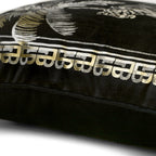 Laurence Llewelyn-Bowen Tiger Tiger Black Cushion (43cm x 43cm)