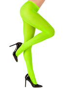Neon Green Tights - Adult