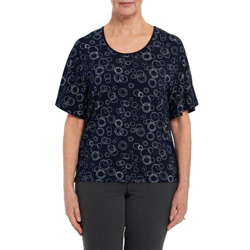 TIGI Circle Print Top - Beales department store