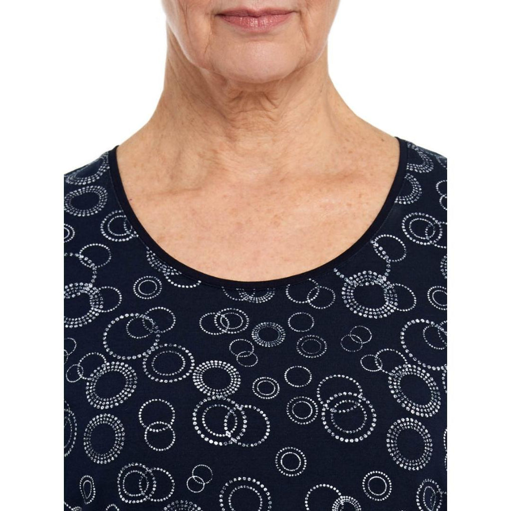 TIGI Circle Print Top - Beales department store