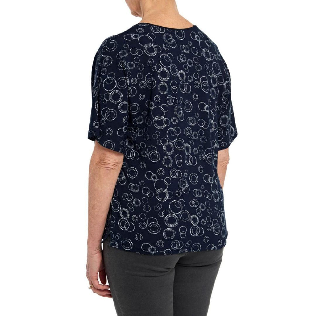 TIGI Circle Print Top - Beales department store