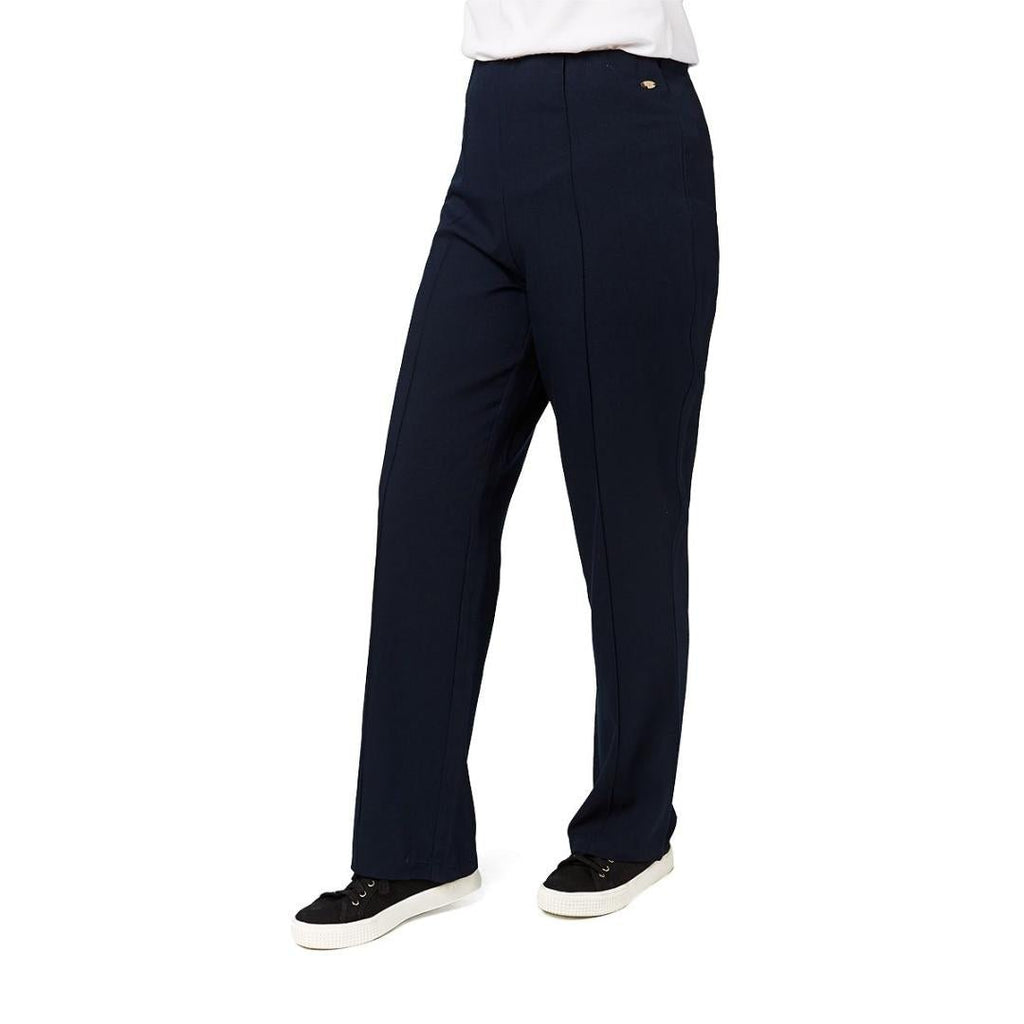 TIGI Navy Light Weight Trousers - Beales department store