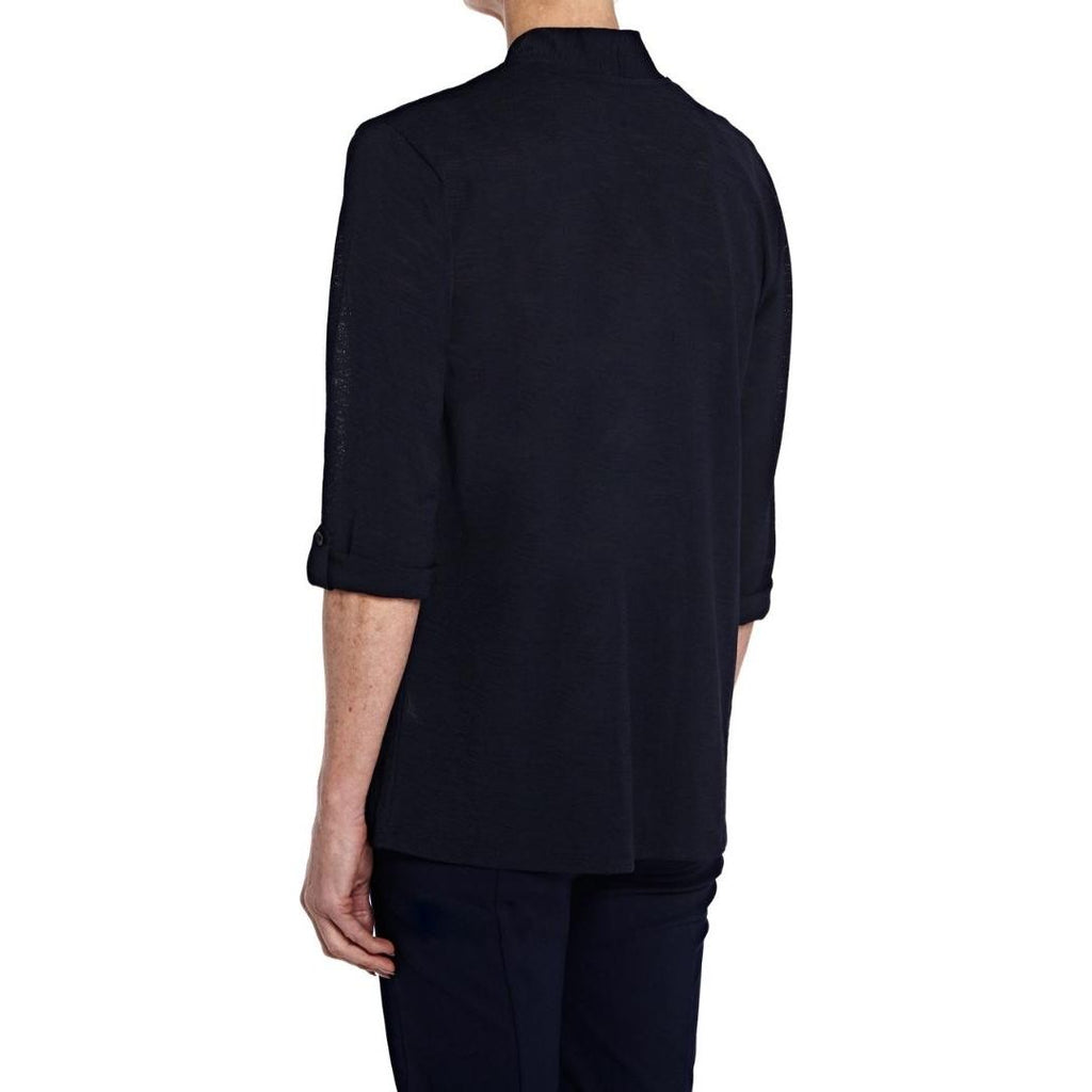 TIGI Navy Open Front Shrug - Beales department store