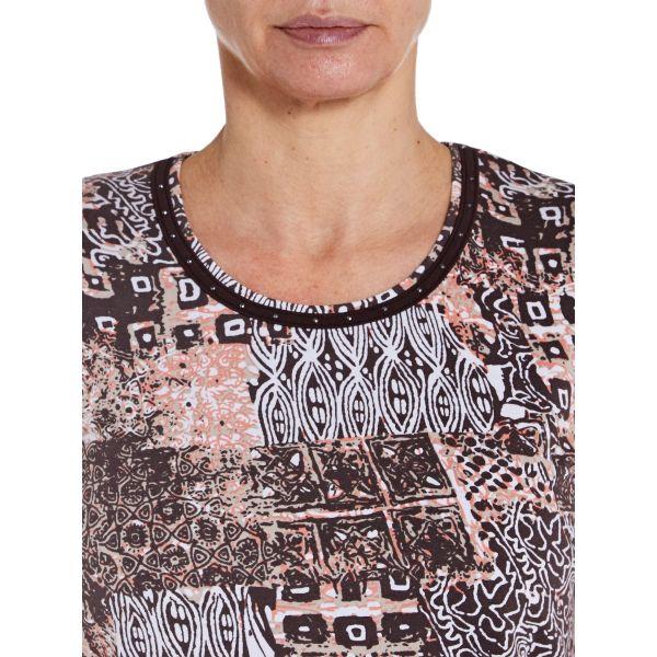 TIGI Round Neck Truffle Top - Beales department store