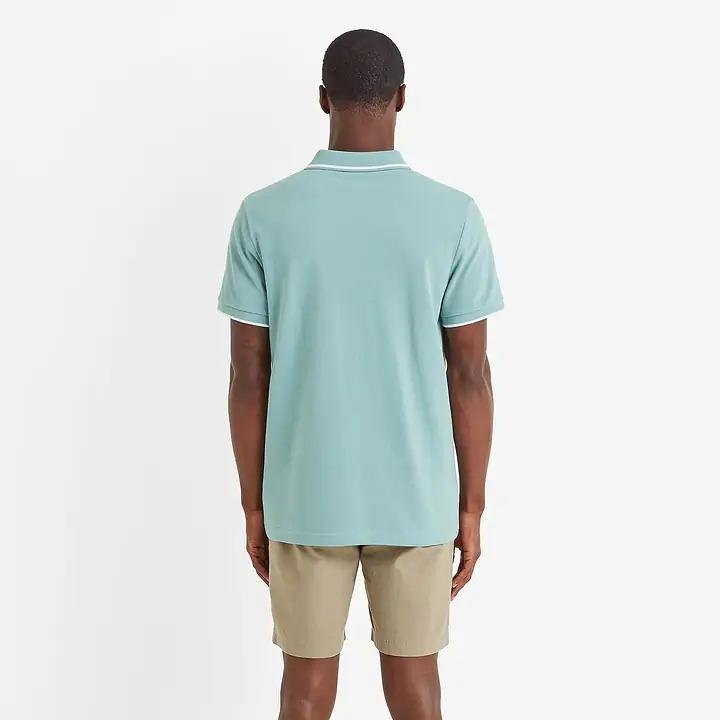 Tog 24 Binsoe Mens Polo - Muted Teal - Beales department store