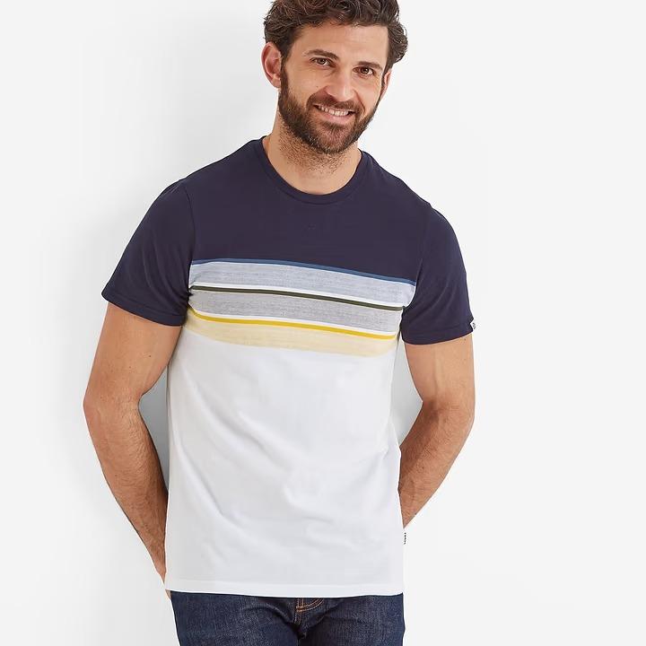 Tog 24 Blaxhall Mens T-Shirt - Dark Indigo - Beales department store