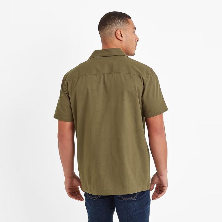 Tog 24 Cody Mens Overshirt - Khaki - Beales department store