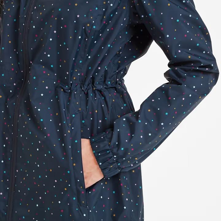 Tog 24 Kilnesy Womens Waterproof Jacket - Dark Indigo Scattered Star - Beales department store