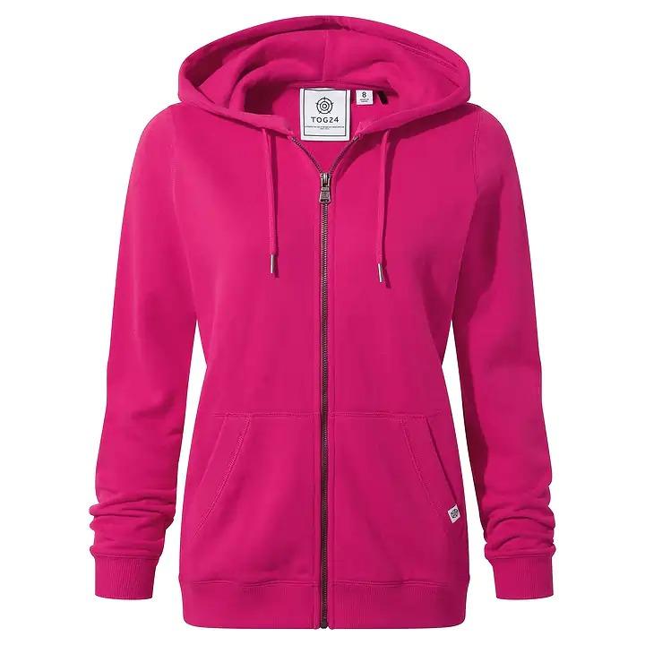 Tog 24 Mia Womens Hoodie - Magenta Pink - Beales department store