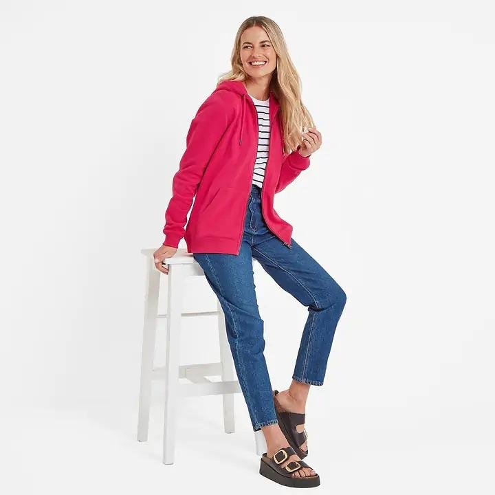 Tog 24 Mia Womens Hoodie - Magenta Pink - Beales department store