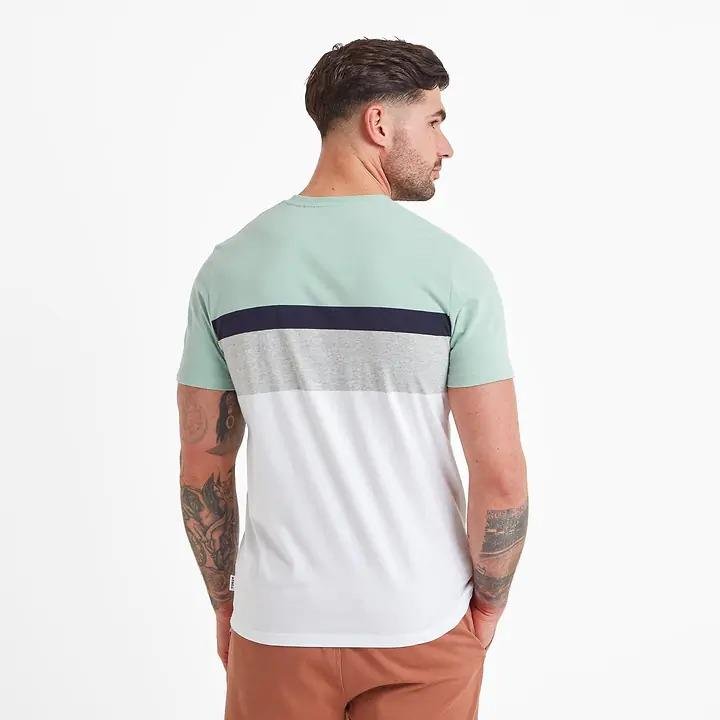 Tog 24 Stolford Mens T-Shirt - Teal Mist - Beales department store