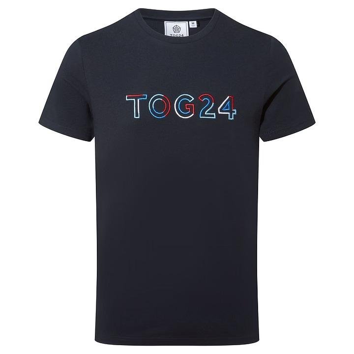 Tog 24 Treble Mens T-Shirt - Dark Indigo - Beales department store