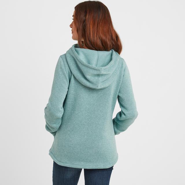 TOG24 Acer Knitlook Fleece Hoody - Nile Blue - Beales department store