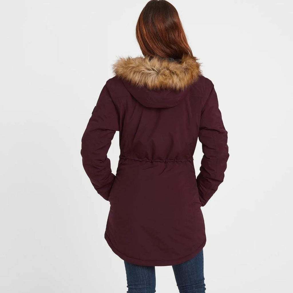 TOG24 Alderidge Womens Waterproof Parka - Aubergine - Beales department store