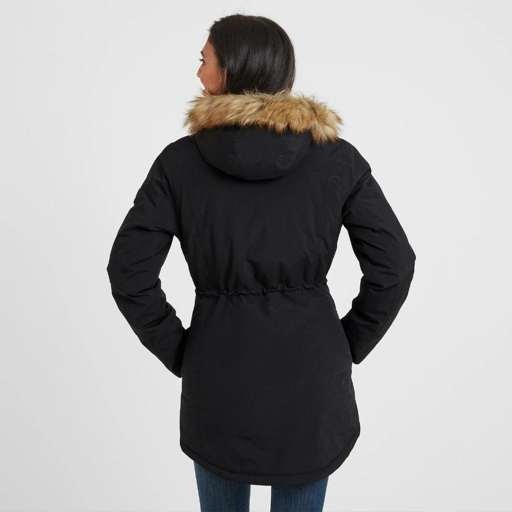 Tog24 Alderidge Womens Waterproof Parka - Black - Beales department store